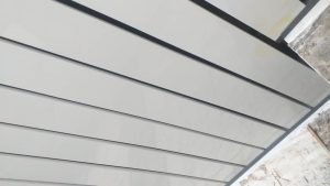 نصاب حرفه‌ای لوور متحرک در نمای کرتین وال