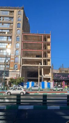 نمای فریم‌لس شیشه‌ای مدرن